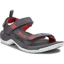 Sandały TEVA - Tenza M 4141 Dark Shadow/Red. Szare sandały męskie Teva, z materiału, bez zapięcia. W wyprzedaży za 299.00 zł.