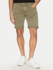 G-Star Raw Szorty jeansowe Elto D10481-C258 G567 Zielony. Zielone szorty męskie G-Star Raw, bez wzorów, z bawełny, retro. Za 219.99 zł.