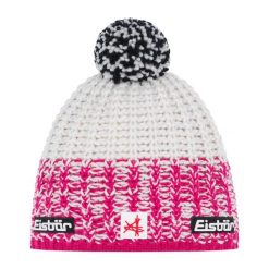 Czapka Eisbar Refocus Pompon MÜ SA. Czerwone czapki męskie Eisbar, bez wzorów, z wełny, sportowe. Za 205.51 zł.