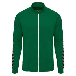 Kurtka Hummel Zip hmlAUTHENTIC Poly. Białe kurtki treningowe męskie HUMMEL, m, bez wzorów, bez kaptura, na fitness i siłownię. W wyprzedaży za 165.50 zł.