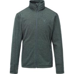 Kurtka polarowa "Lino" w kolorze khaki. Brązowe kurtki męskie marki Tenson, bez wzorów, z materiału, bez ramiączek. W wyprzedaży za 128.95 zł.