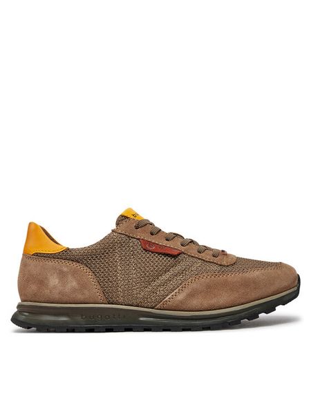 Bugatti Sneakersy 331-A021D-1469 Beżowy. Brązowe buty sportowe na co dzień męskie Bugatti, m, bez wzorów, z materiału, bez ramiączek, bez kaptura. Za 219.99 zł.