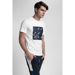 Koszulka męska Kamil Stoch Collection TSM502 - biały. T-shirty męskie marki 4f. W wyprzedaży za 39.99 zł.