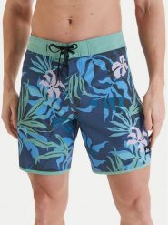 Quiksilver Szorty kąpielowe Surfsilk Scallop 18" EQYBS04862 Niebieski Regular Fit. Niebieskie kąpielówki męskie Quiksilver, m, bez wzorów, z syntetyku. Za 319.99 zł.