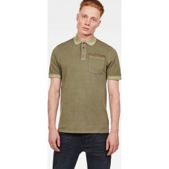 Koszulka polo w kolorze khaki. Koszulki polo męskie G-Star. W wyprzedaży za 188.95 zł.