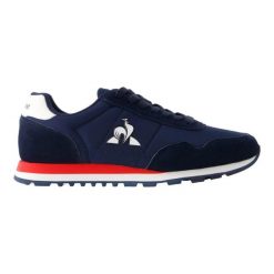 Trampki Le Coq Sportif Astra 2 Niebieski. Niebieskie trampki męskie le coq sportif, bez wzorów, z zamszu, bez zapięcia. Za 390.00 zł.