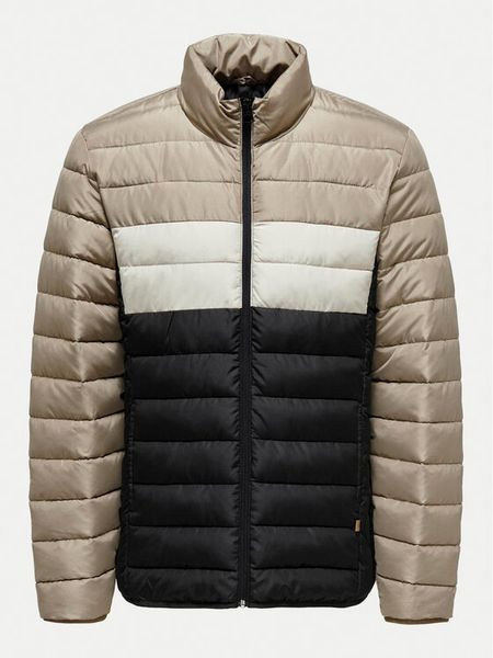 Only & Sons Kurtka zimowa Brody 22027448 Beżowy Regular Fit. Brązowe kurtki męskie Only & Sons, na zimę, m, bez wzorów, z syntetyku, bez ramiączek, bez kaptura. Za 119.99 zł.