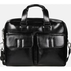 Czarna torba casual. Torby na laptopa męskie marki Kazar. Za 899.00 zł.