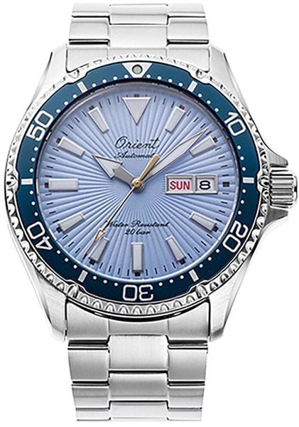 Zegarek męski Orient RA-AA0823L39B srebrny. Szare zegarki męskie Orient, srebrne. Za 2,088.00 zł.