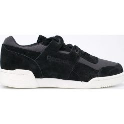 Reebok Classic - Buty Workout. Czarne buty sportowe na co dzień męskie Reebok Classic, bez wzorów, z materiału, sportowe, bez ramiączek, bez kaptura. W wyprzedaży za 149.90 zł.