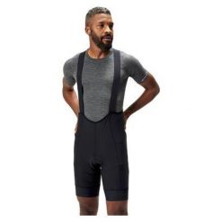 Spodenki rowerowe męskie Endura Loop Bibshort. Czarne szorty sportowe męskie ENDURA, bez wzorów. Za 279.99 zł.