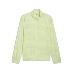 Kurtka z dresu Puma Velocity. Szare kurtki męskie Puma, bez wzorów, z dresówki, sportowe, bez ramiączek, bez kaptura. Za 318.50 zł.