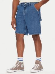 Element Szorty jeansowe Carpenter ELYDS00102 Niebieski Relaxed Fit. Niebieskie szorty męskie Element, bez wzorów, z bawełny. Za 239.99 zł.