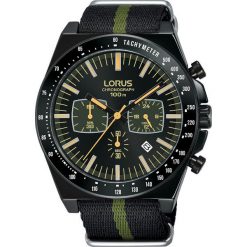 Zegarek Lorus Zegarek Męski Lorus RT353GX9 Chronograf Sportowe. Czarne zegarki sportowe Lorus. Za 431.99 zł.