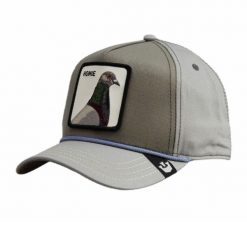 Czapka z daszkiem Goorin Bros. Homie Pigeon Grey 101-1135. Szare czapki męskie Goorin Bros, bez wzorów, sportowe. Za 189.00 zł.