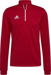 Adidas Bluza męska adidas Entrada 22 Training Top czerwona H57556 XL. Czerwone bluzy nierozpinane męskie ADIDAS, m, bez wzorów, bez ramiączek, bez kaptura. Za 125.03 zł.