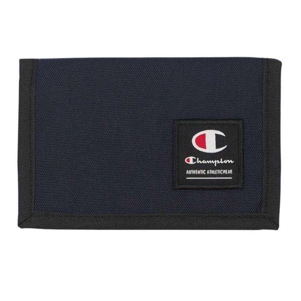 Portfel Z Logo. Niebieskie portfele męskie CHAMPION, bez wzorów. Za 83.99 zł.