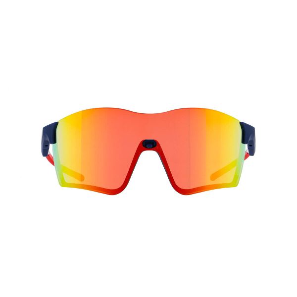 Okulary przeciwsłoneczne Redbull Spect Eyewear. Niebieskie okulary przeciwsłoneczne męskie RED BULL SPECT EYEWEAR, bez wzorów, sportowe. Za 589.50 zł.