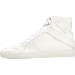 Zadig & Voltaire HIGH FLASH Sneakersy wysokie blanc. Trampki męskie Zadig & Voltaire. W wyprzedaży za 554.50 zł.