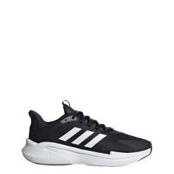 AlphaEdge + Shoes. Białe buty do biegania męskie ADIDAS, bez wzorów, z materiału, bez zapięcia, do biegania. Za 279.00 zł.