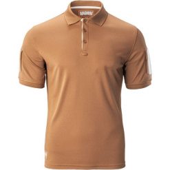 Koszulka treningowa męska Magnum Polo. Brązowe koszulki polo męskie MAGNUM, m, bez wzorów, sportowe, bez kołnierzyka, bez ramiączek. Za 155.84 zł.