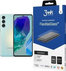 Smartfon Samsung Galaxy M55 5G 8/128GB Zielony (SM-M556ELG) + FlexibleGlass. Zielone smartfony SAMSUNG. Za 1,249.00 zł.