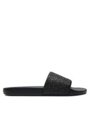 Calvin Klein Klapki Pool Slide Mono HM0HM01517 Czarny. Czarne klapki i japonki męskie Calvin Klein, bez wzorów, z tworzywa sztucznego. Za 199.99 zł.