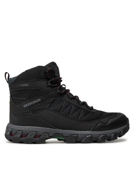 Karrimor Trekkingi Exmoor Mid 2 K1118 Czarny. Czarne buty trekkingowe męskie Karrimor, bez wzorów, z nubiku, bez zapięcia, trekkingowe. Za 319.99 zł.