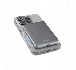 Powerbank SBS Powerbank SBS TEBB5000MAGSLIM SlimMag 5000mAh PD 20W USB-C Szary. Szare powerbanki SBS. Za 307.98 zł.