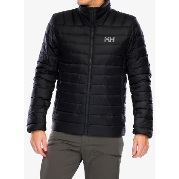 Kurtka puchowa męska Helly Hansen Verglas Down Jacket 2.0. Czarne kurtki męskie Helly Hansen, m, bez wzorów, z puchu, sportowe, bez ramiączek, bez kaptura. Za 802.99 zł.