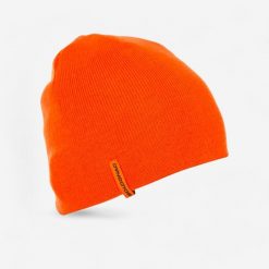 Czapka outdoor zimowa Solognac 300 dwustronna. Brązowe czapki męskie SOLOGNAC, na zimę, bez wzorów, z dzianiny, sportowe. Za 34.99 zł.