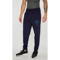 Calvin Klein Performance - Spodnie. Szare długie spodnie sportowe męskie Calvin Klein Performance, z bawełny. Za 269.90 zł.