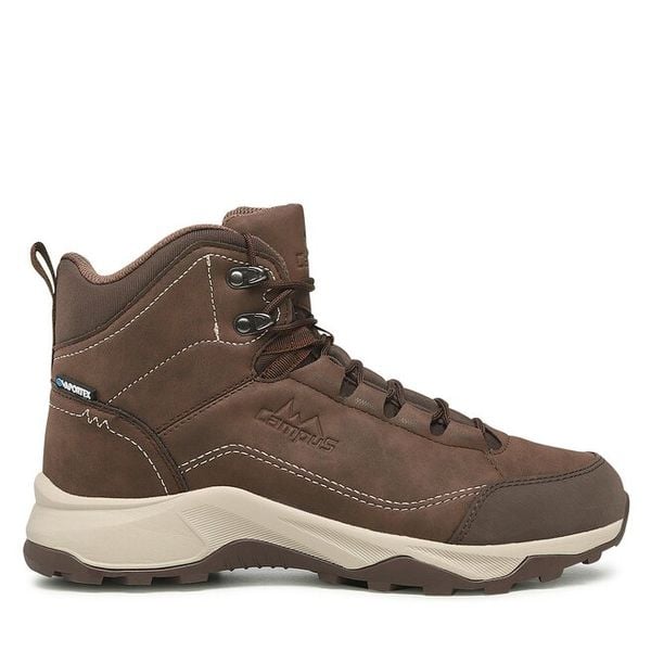 Trekkingi Campus. Brązowe buty trekkingowe męskie Campus, bez wzorów, sportowe, bez obcasa, bez zapięcia. Za 249.99 zł.
