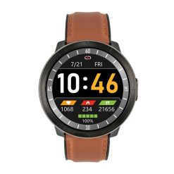 Smartwatch sportowy unisex Watchmark WM18. Brązowe zegarki smartwatch watchmark. W wyprzedaży za 419.00 zł.