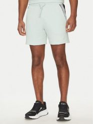 EA7 Emporio Armani Szorty materiałowe 7M000269 AF12451 U9060 Niebieski Regular Fit. Niebieskie szorty męskie EA7 Emporio Armani, bez wzorów, z bawełny. Za 219.99 zł.