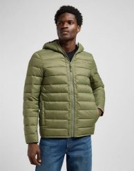 MESKA KURTKA LEE PUFFER JACKET MERCANTILE GREEN 112371660. Zielone kurtki męskie Lee, na zimę, m, bez wzorów, bez ramiączek, bez kaptura. Za 359.99 zł.
