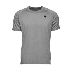 Koszulka Black Diamond Lightwire Tech. Szare t-shirty sportowe męskie Black Diamond, bez wzorów, sportowe, bez ramiączek. Za 223.40 zł.
