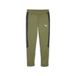 Spodnie Puma Evostripe Dk. Zielone spodnie dresowe męskie Puma, bez wzorów, z dresówki. Za 182.99 zł.