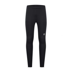 Legginsy do biegania męskie Rogelli Core. Czarne legginsy męskie Rogelli, m, bez wzorów, do biegania. Za 199.00 zł.