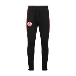 Spodnie treningowe Tunisie Abunszip Pro 7 2024. Czarne długie spodnie sportowe męskie Kappa, bez wzorów, do piłki nożnej. Za 255.30 zł.