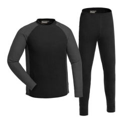 Bielizna termoaktywna męska Pinewood Finnveden Base Layer. Czarna bielizna termoaktywna męska Pinewood, m, bez wzorów, bez ramiączek. Za 169.99 zł.