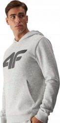 BLUZA MĘSKA 4F Z KAPTUREM CIEPŁA DRESOWA BAWEŁNA KANGUREK SM1464 27M r. XXL. Bluzy nierozpinane męskie 4f, m, bez wzorów, z bawełny, bez ramiączek, z kapturem. Za 84.99 zł.