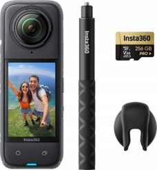 Kamera Insta360 X4 Starter czarna. Czarne kamery sportowe INSTA360. Za 3,199.00 zł.