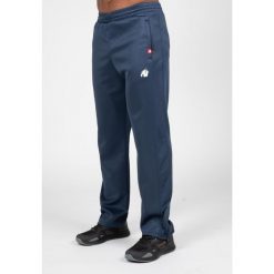 Tennessee Track Spodnie - Granatowy. Niebieskie szorty sportowe męskie GORILLA WEAR, bez wzorów. Za 318.00 zł.