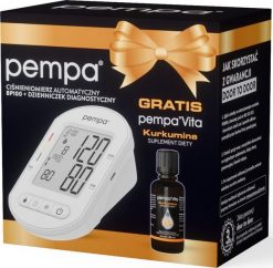 Pempa Ciśnieniomierz automatyczny BP100- zasilacz w zestawie - pempaVita Kurkumina gratis. Ciśnieniomierze Microlife. Za 143.99 zł.