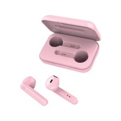 Słuchawki sportowe Forever Bluetooth TWE-110 Earp z etui ładującym. Czerwone słuchawki bluetooth Forever. W wyprzedaży za 39.99 zł.