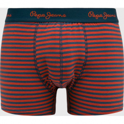 Pepe Jeans - Bokserki (2-Pack). Brązowe bokserki męskie Pepe Jeans, z bawełny. W wyprzedaży za 119.90 zł.
