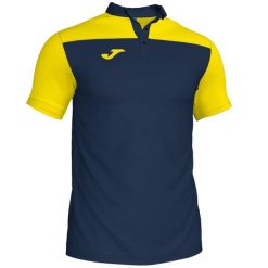 Koszulka polo do tenisa męska Joma Hobby II. Niebieskie koszulki polo męskie Joma, m, bez wzorów, sportowe, bez kołnierzyka, bez ramiączek. W wyprzedaży za 120.50 zł.