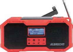 Radio Albrecht Albrecht DR 112 DAB+/UKW Outdoor Kurbelradio. Radia Albrecht. Za 358.90 zł.