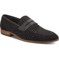 Półbuty SERGIO BARDI - Casorate SS127338818HB 601. Czarne mokasyny męskie Sergio Bardi, z materiału, eleganckie. W wyprzedaży za 159.00 zł.
